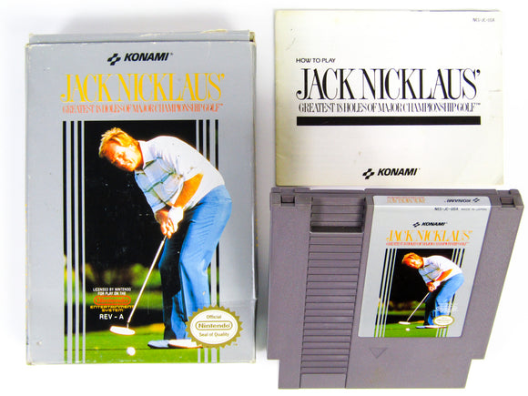 Jack Nicklaus Golf (Nintendo / NES)