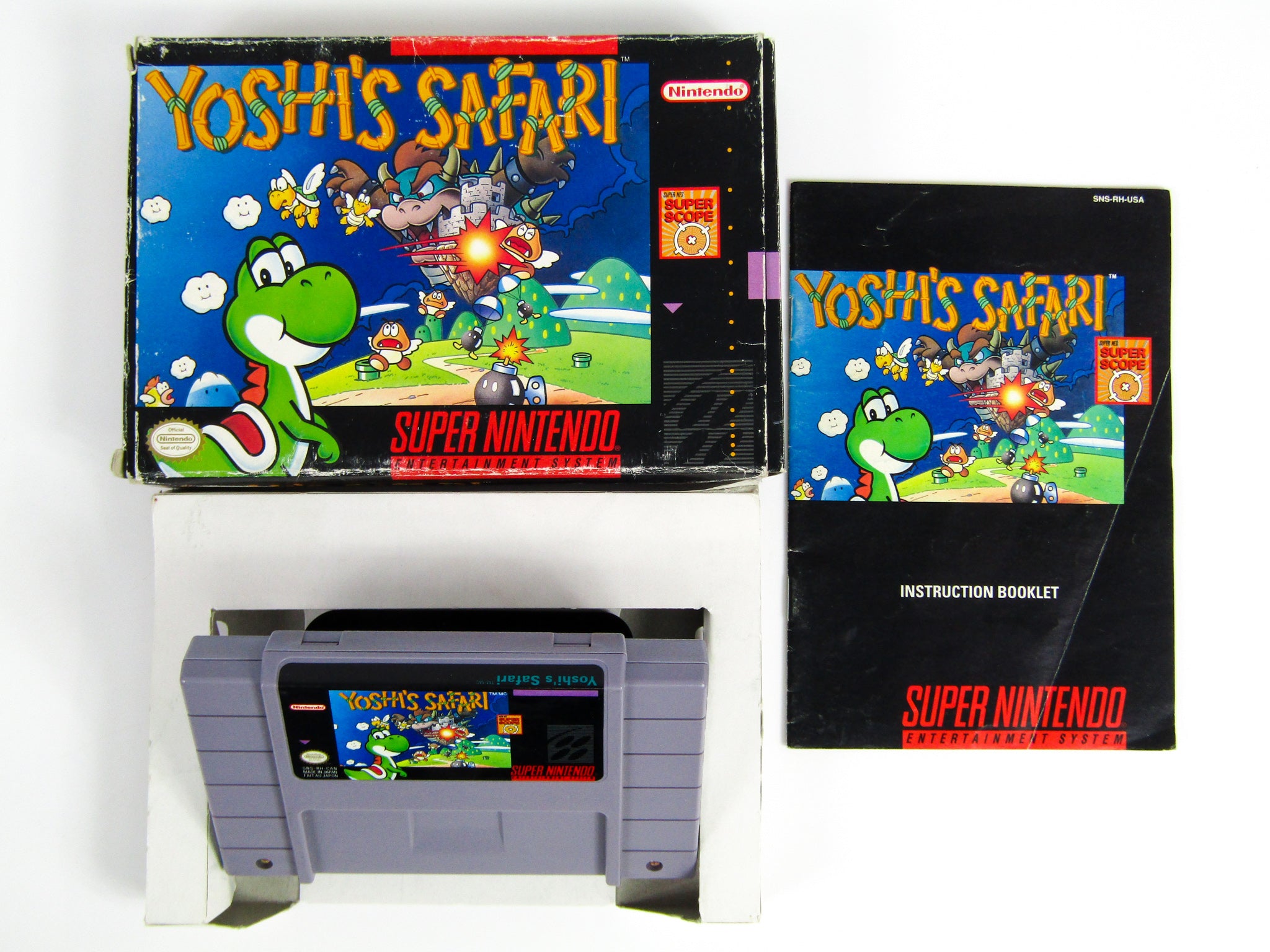 Yoshi's Safari (Super Nintendo / SNES) – Retro MTL