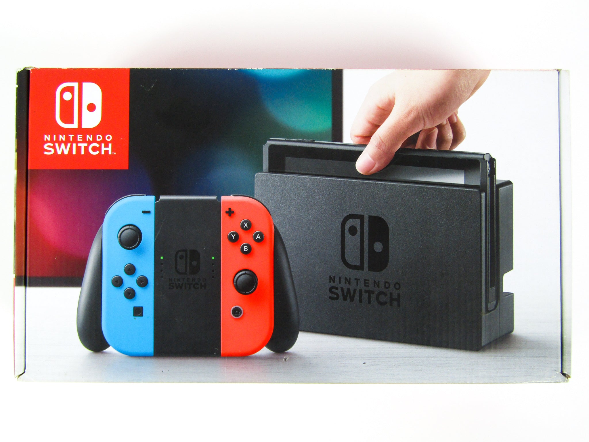Nintendo Switch + Blue And Red Joy-Con [HAC-001] (Nintendo Switch 