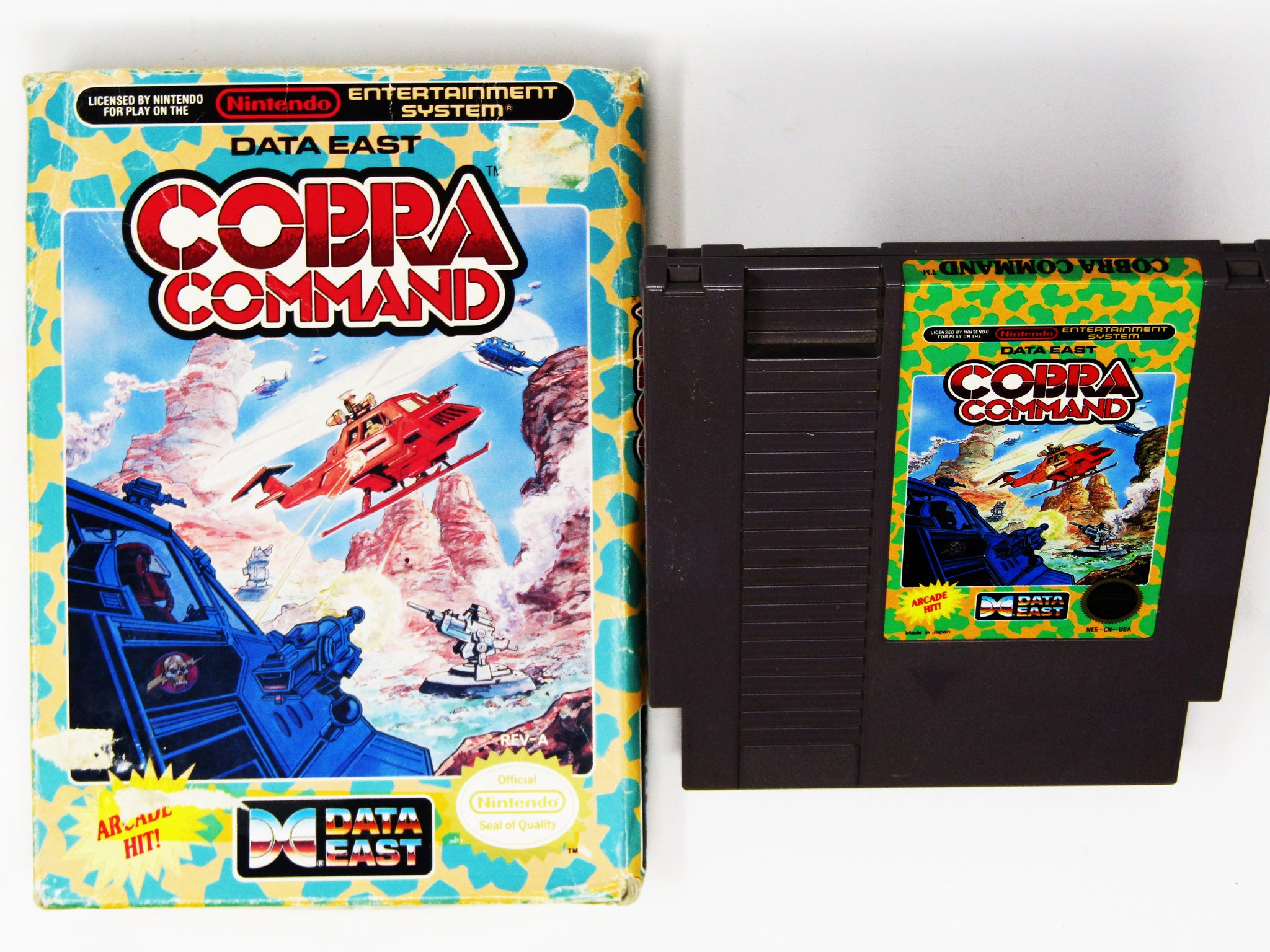 Cobra Command Letters Cobra Command (Nintendo / NES) – Retro MTL
