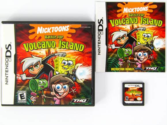 Nicktoons Battle For Volcano Island (Nintendo DS)