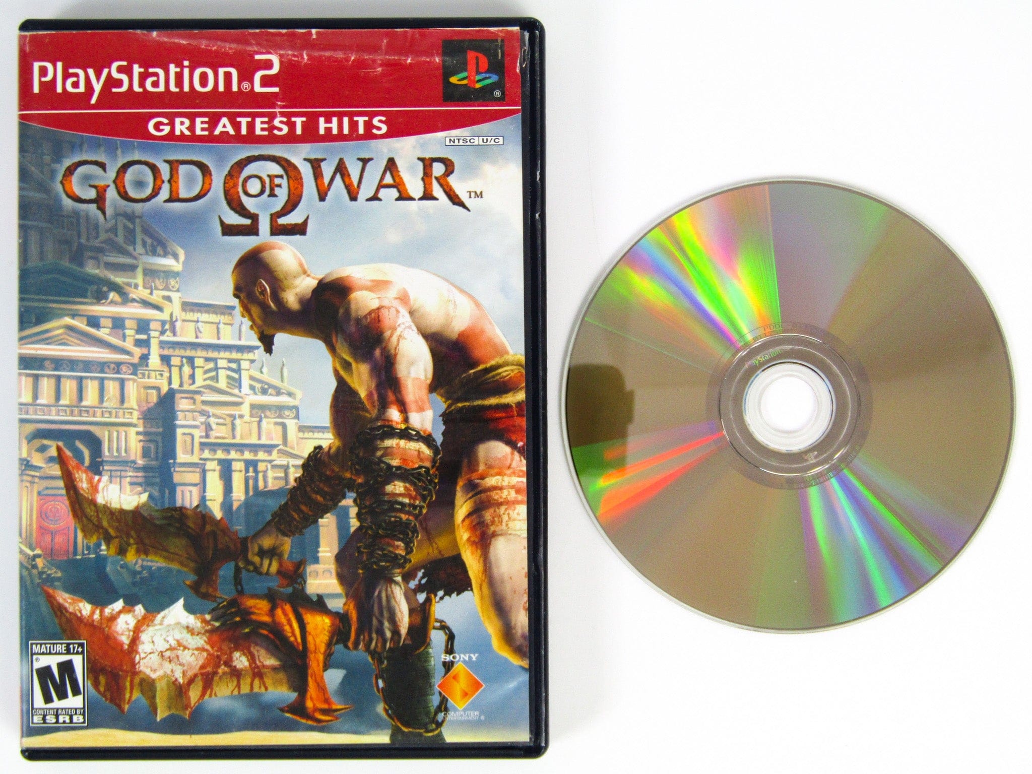 GOD OF WAR SONY PLAYSTATION 2 GREATEST HITS PS2 COMPLETE IN BOX
