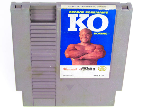 George Foreman's KO Boxing (Nintendo / NES)