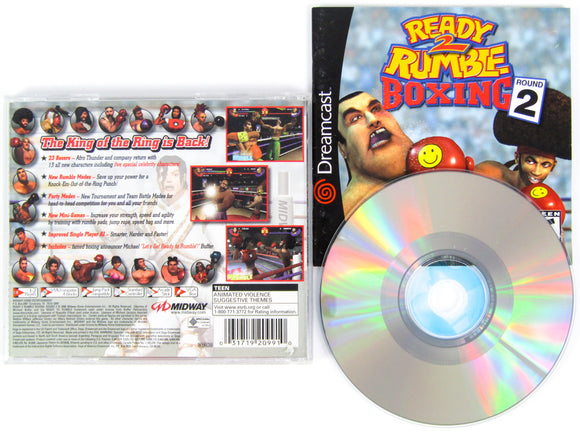 Ready 2 Rumble Boxing Round 2 (Sega Dreamcast)