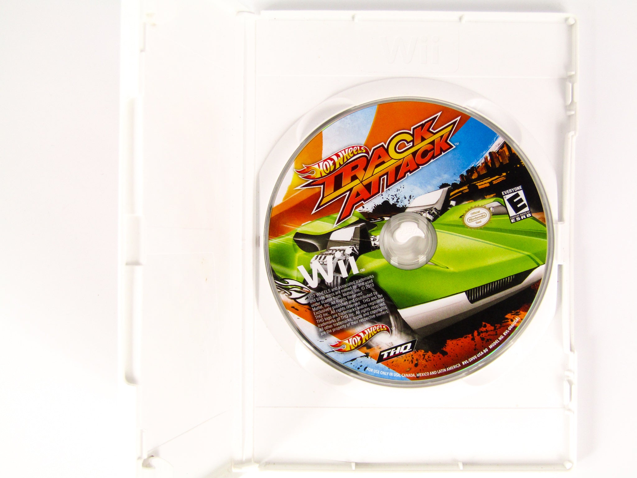 Used Hot wheels Track Attack - Nintendo Wii (Used) 