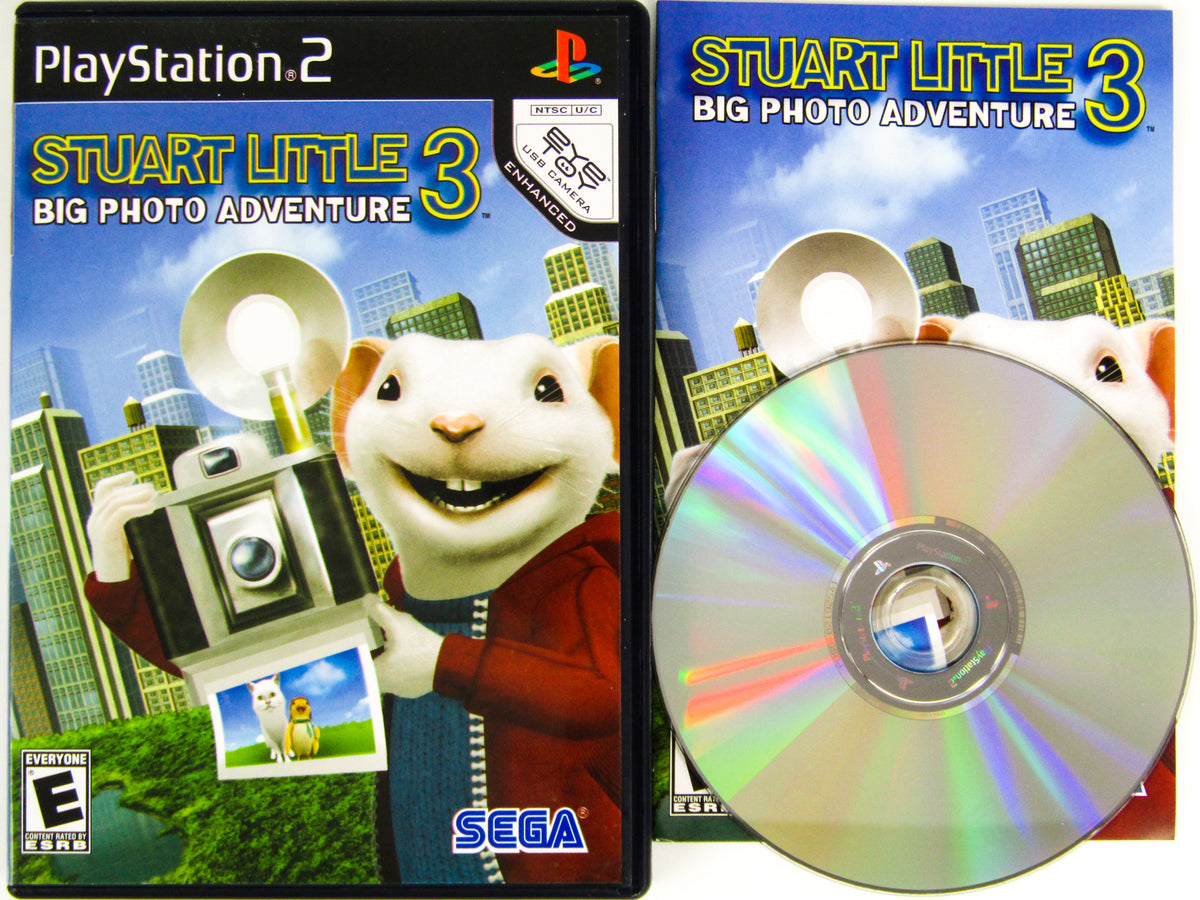 Stuart Little 3 L'aventure Photographique PS2 Sans Notice PAL Sony Stuart Little 3 L'aventure Photographique PS2 Sans Notice PAL Sony