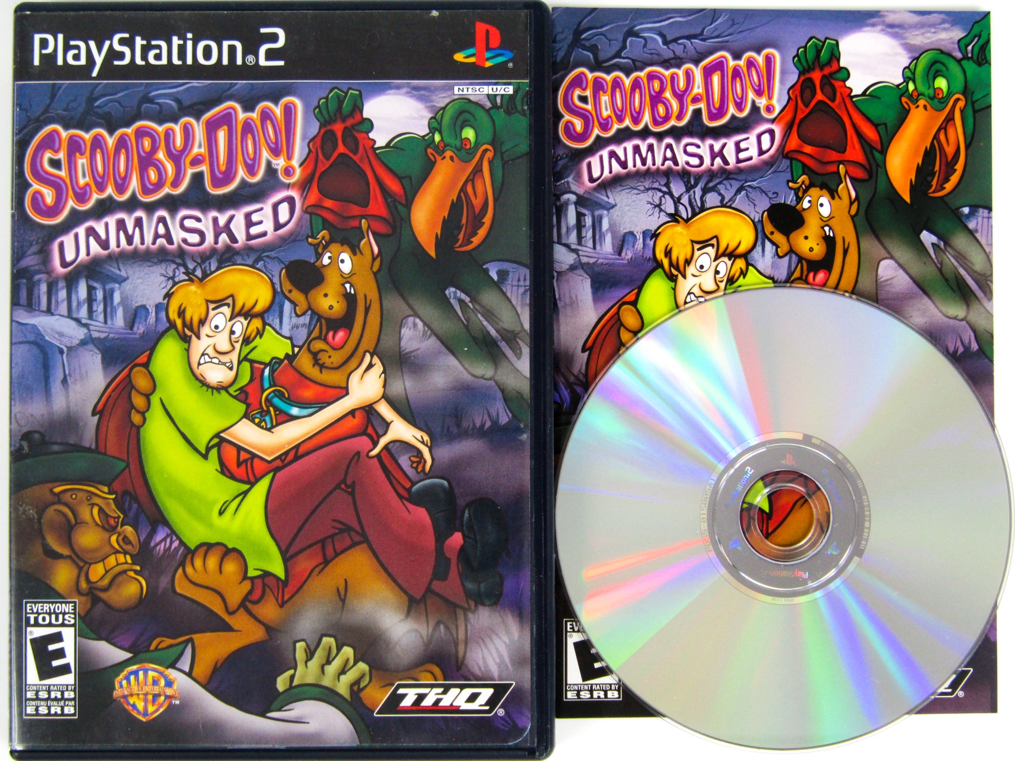 Scooby Doo! Unmasked [SLUS 21091] (Sony Playstation 2) - Box Scans