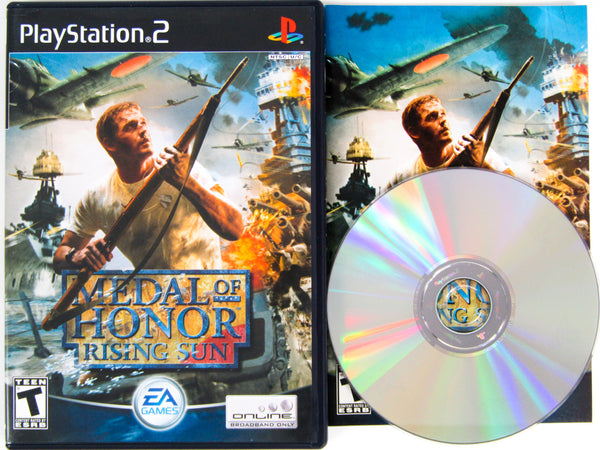 Medal of Honor Rising Sun (Playstation 2 / PS2) – RetroMTL