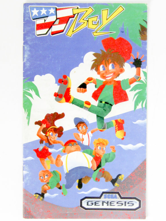 DJ Boy [Manual] (Sega Genesis)