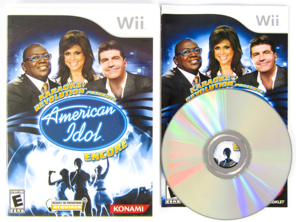 Karaoke Revolution American Idol Encore [Game Only] (Nintendo Wii)