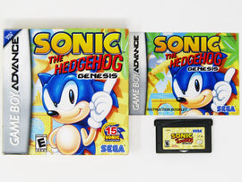 Sonic The Hedgehog Genesis (Nintendo Game Boy Advance / GBA)