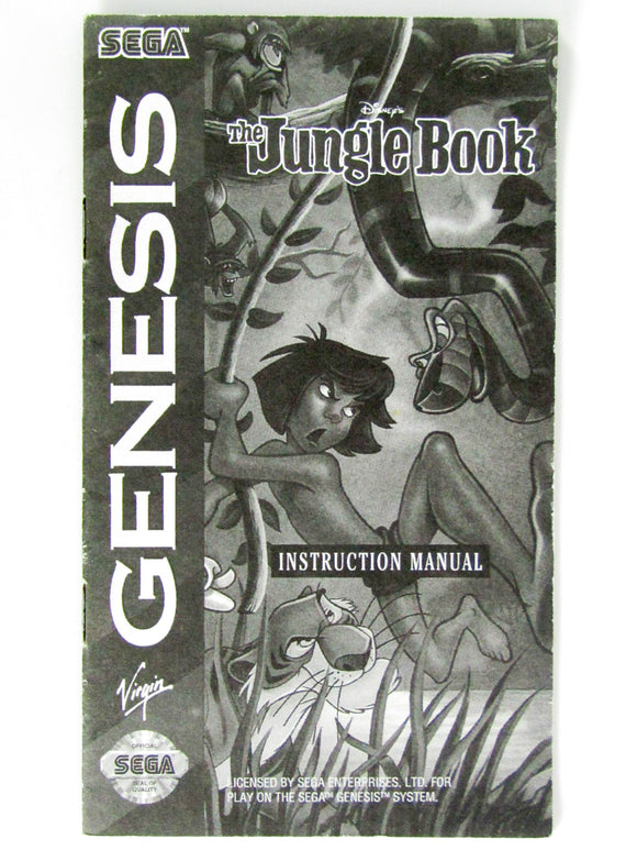 The Jungle Book [Manual] (Sega Genesis)