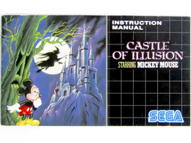 Castle Of Illusion [Manual] (Sega Genesis)