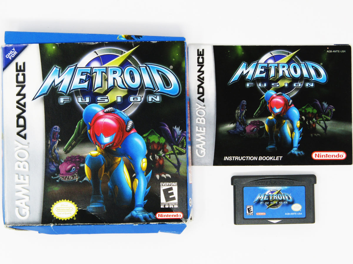 Notice/manuel Metroid Fusion - Game Boy Advance - Version PAL - État Correct