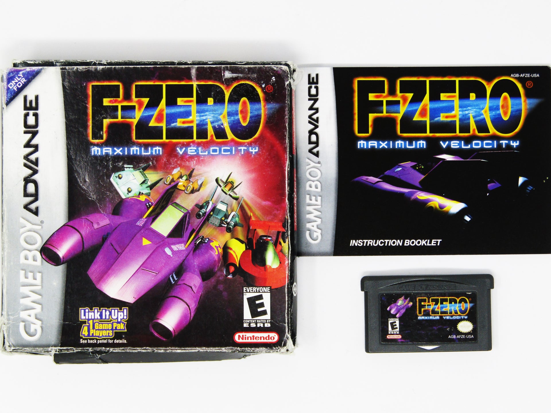 F-Zero Maximum Velocity (Nintendo Game Boy Advance GBA