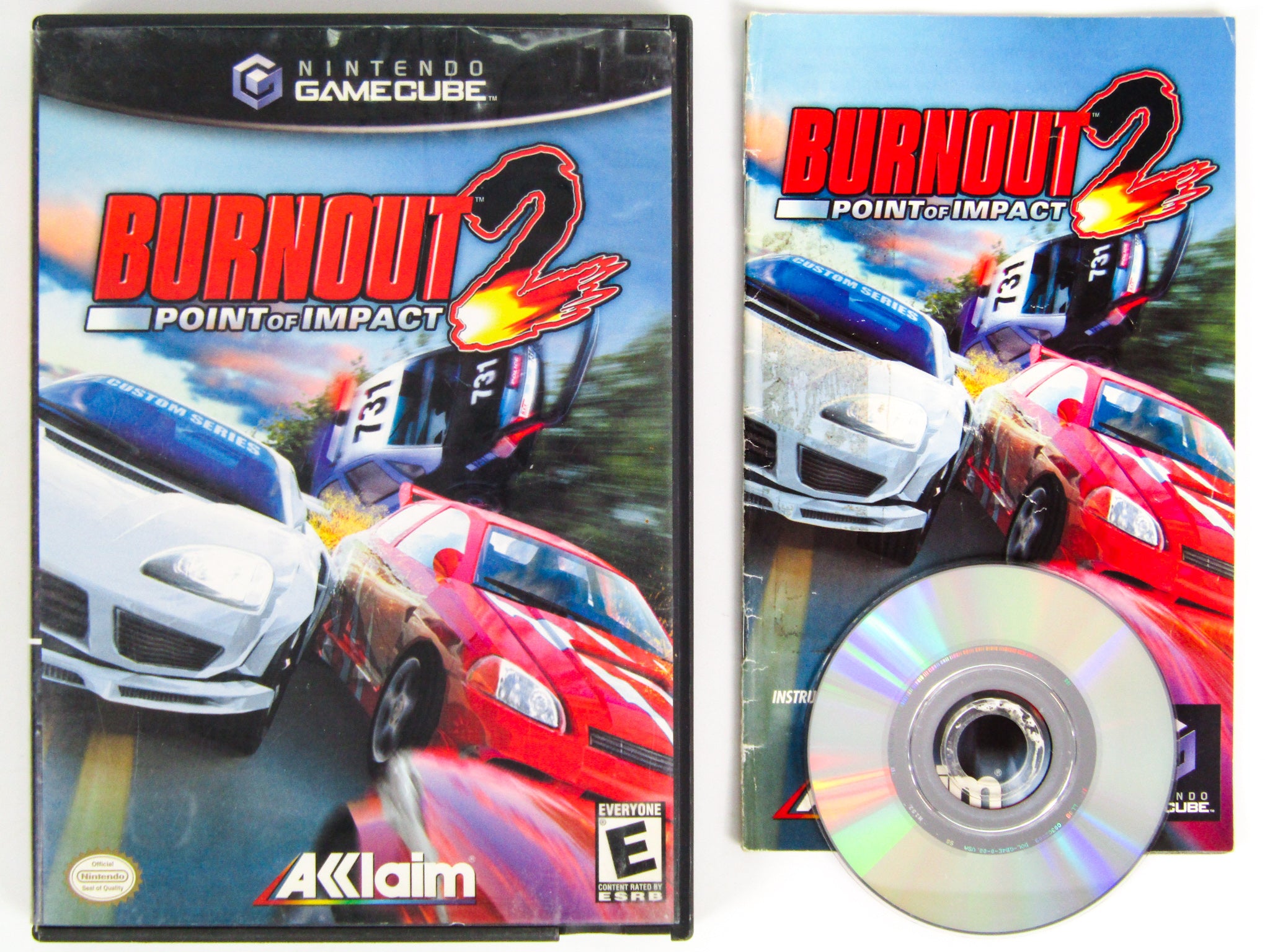 Burnout 2 Point Of Impact (Nintendo Gamecube) – RetroMTL