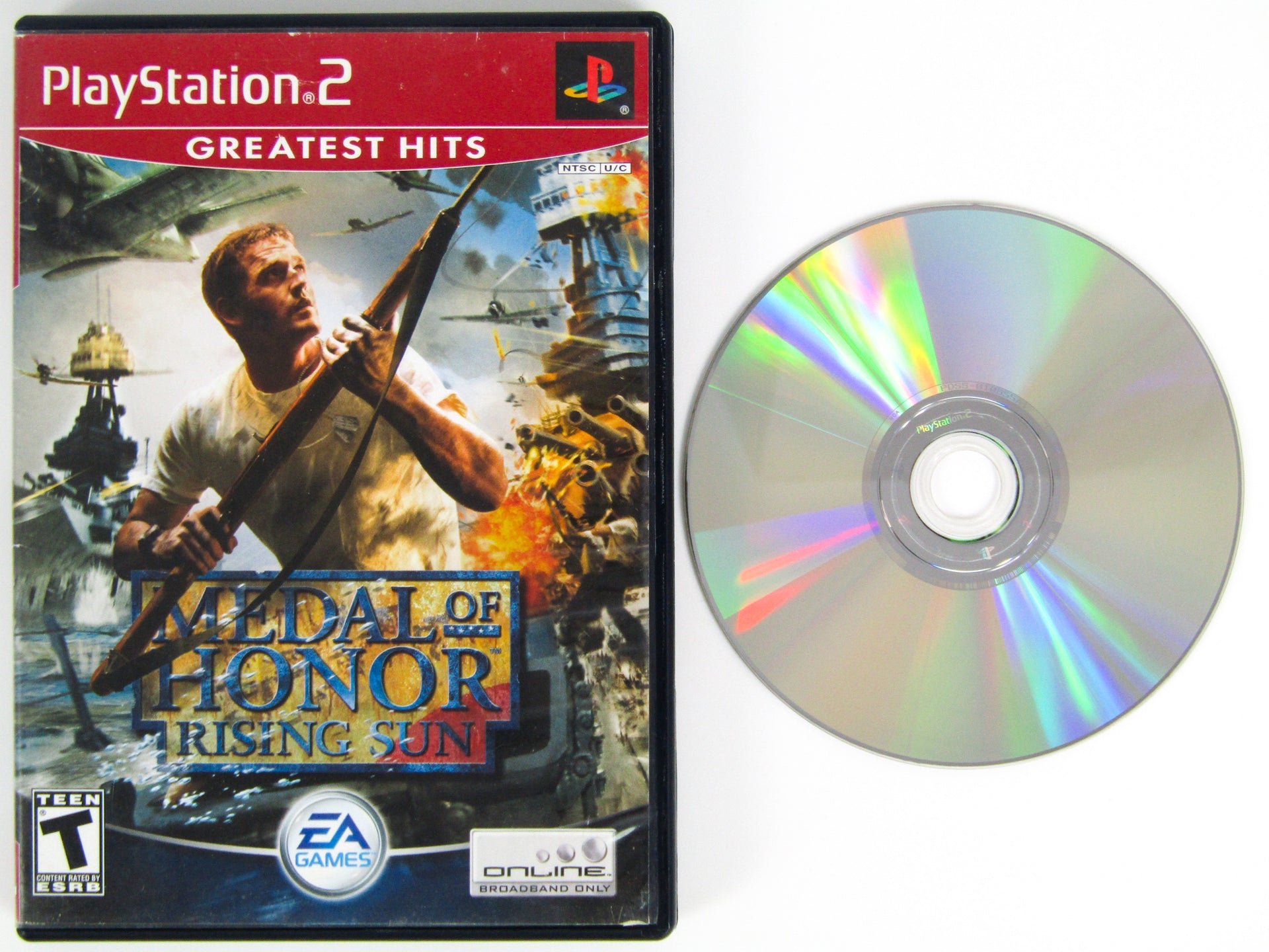 Jeu Medal Of Honor : Rising Sun - PS2 - Édition Japonaise NTSC-J - NEUF Sous Blister