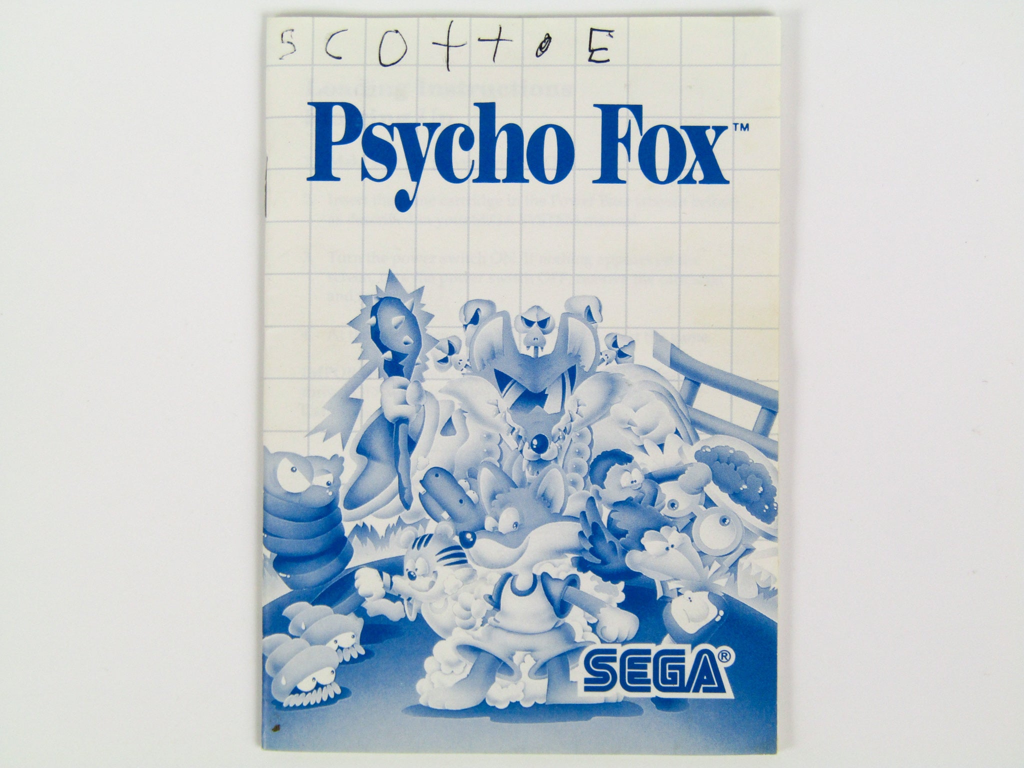 Dossier Retro - Psycho Fox sur Sega Master System Dossier Retro - Psycho Fox sur Sega Master System