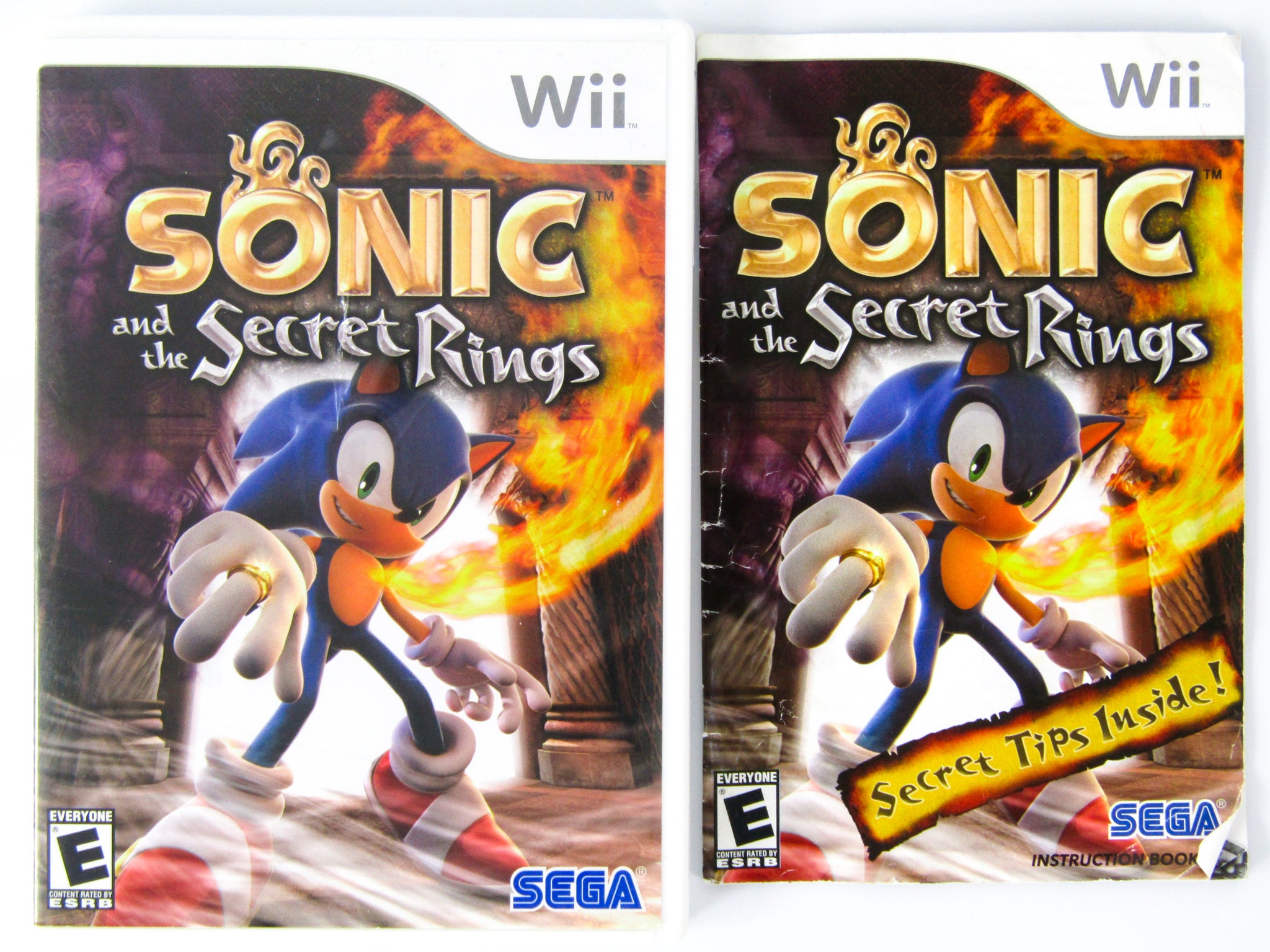 Game Boy Sonic And The Secret Rings (Wii) (Nintendo Wii) Games - Main Image