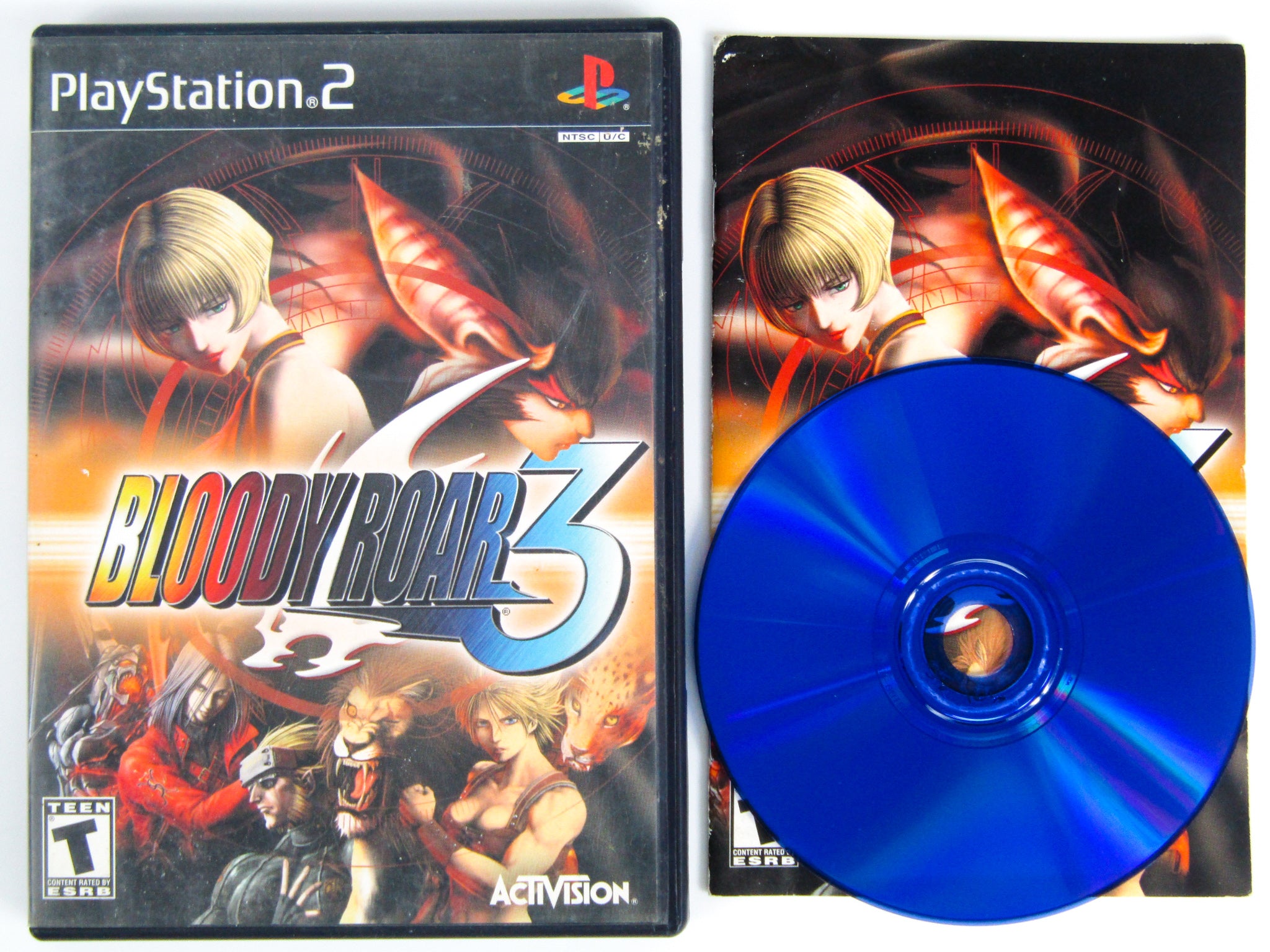 Blood Rage Ps2 Bloody Roar 3 (Playstation 2 / PS2) – RetroMTL