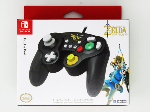 HORI Nintendo Switch Battle Pad Wired Controller - Zelda Edition (Nintendo Switch)