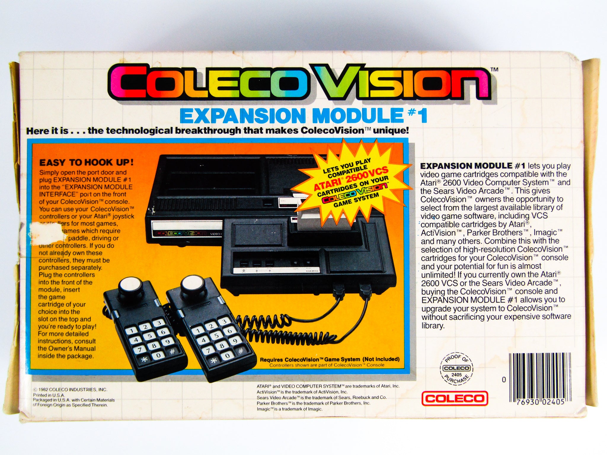 Colecovision Module 1 Colecovision Expansion Module #1 (Colecovision) – RetroMTL