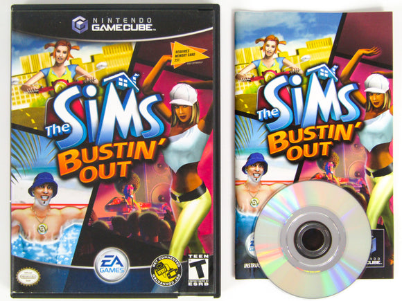 The Sims Bustin' Out (Nintendo Gamecube)