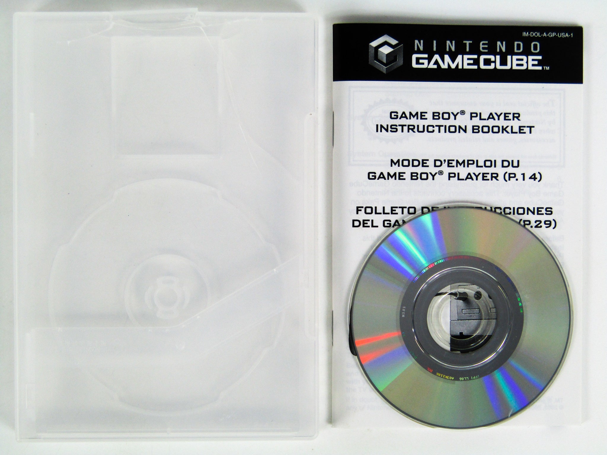 Nintendo Gameboy Player with deals Startup Disc for Gamecube