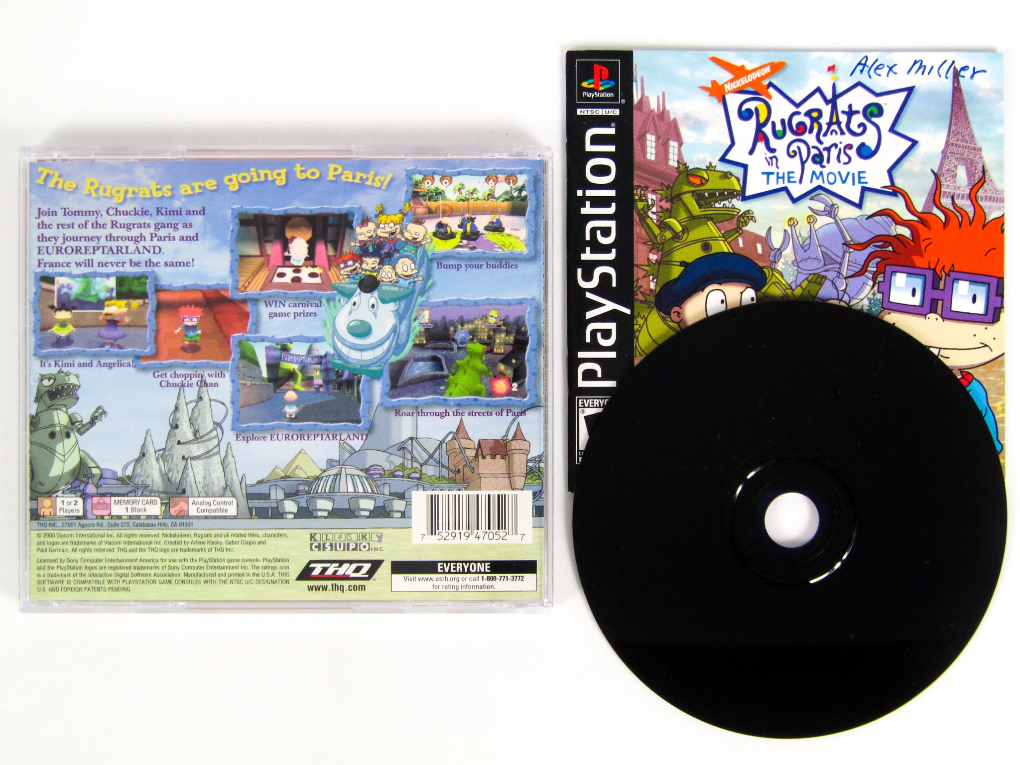 Rugrats in best sale paris ps1