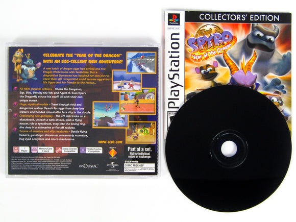 Spyro Year of the Dragon [Collector's Edition] (Playstation / PS1)