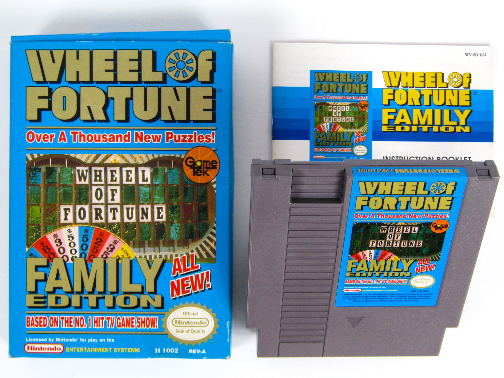 Wheel Of Fortune Family Edition (Nintendo / NES) – Retro MTL
