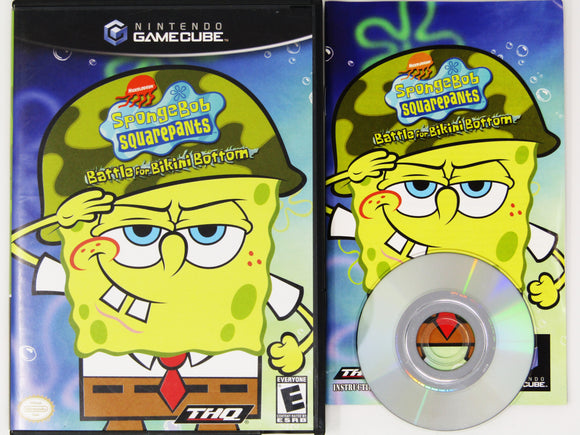 SpongeBob SquarePants Battle for Bikini Bottom (Nintendo Gamecube)