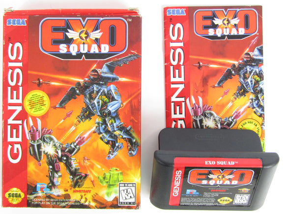 Exo Squad [Cardboard Box] (Sega Genesis)