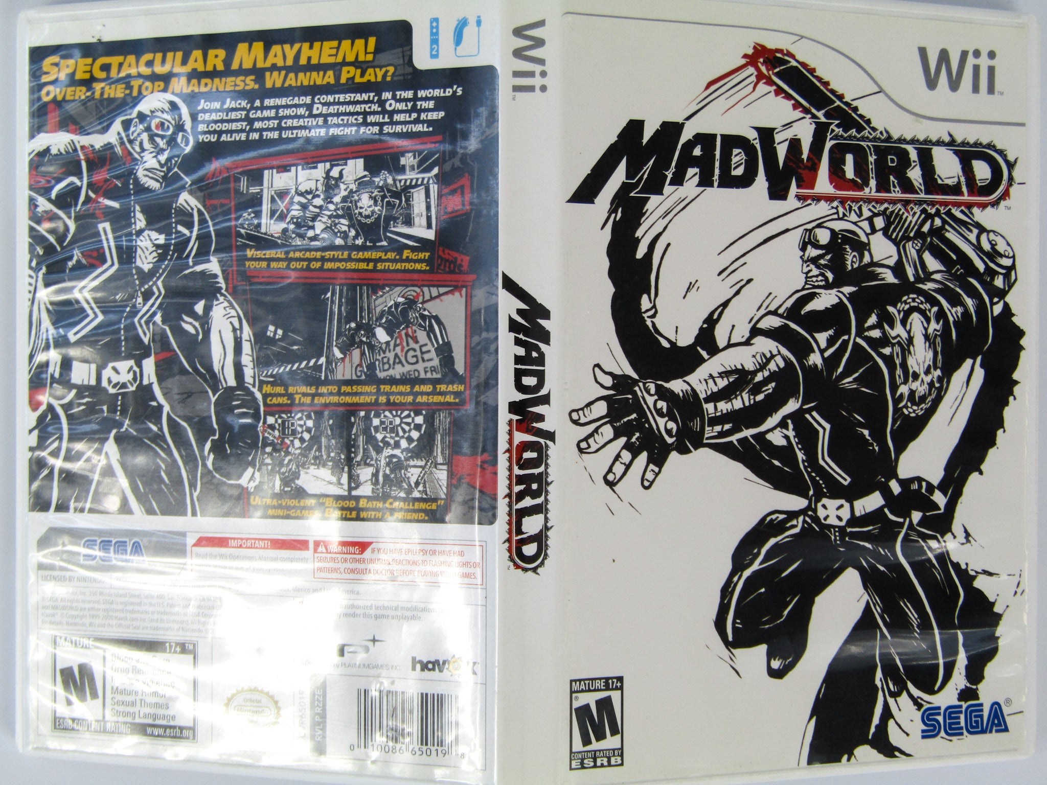 MadWorld - Nintendo Wii - Brand New | Factory Sealed