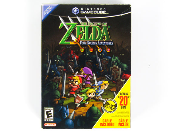 Zelda Four Swords Adventures [Big Box] (Nintendo Gamecube)