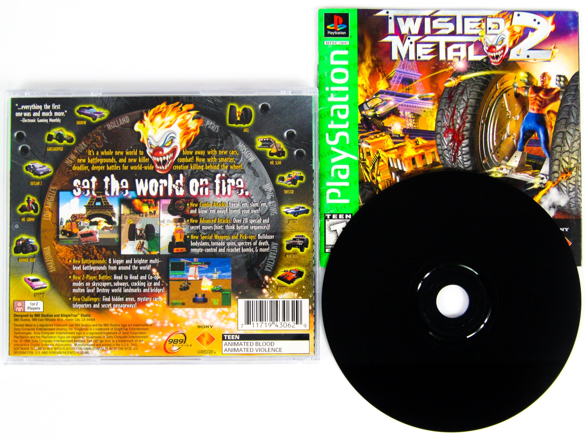  Twisted Metal 2 : Playstation Greatest Hits: Everything Else