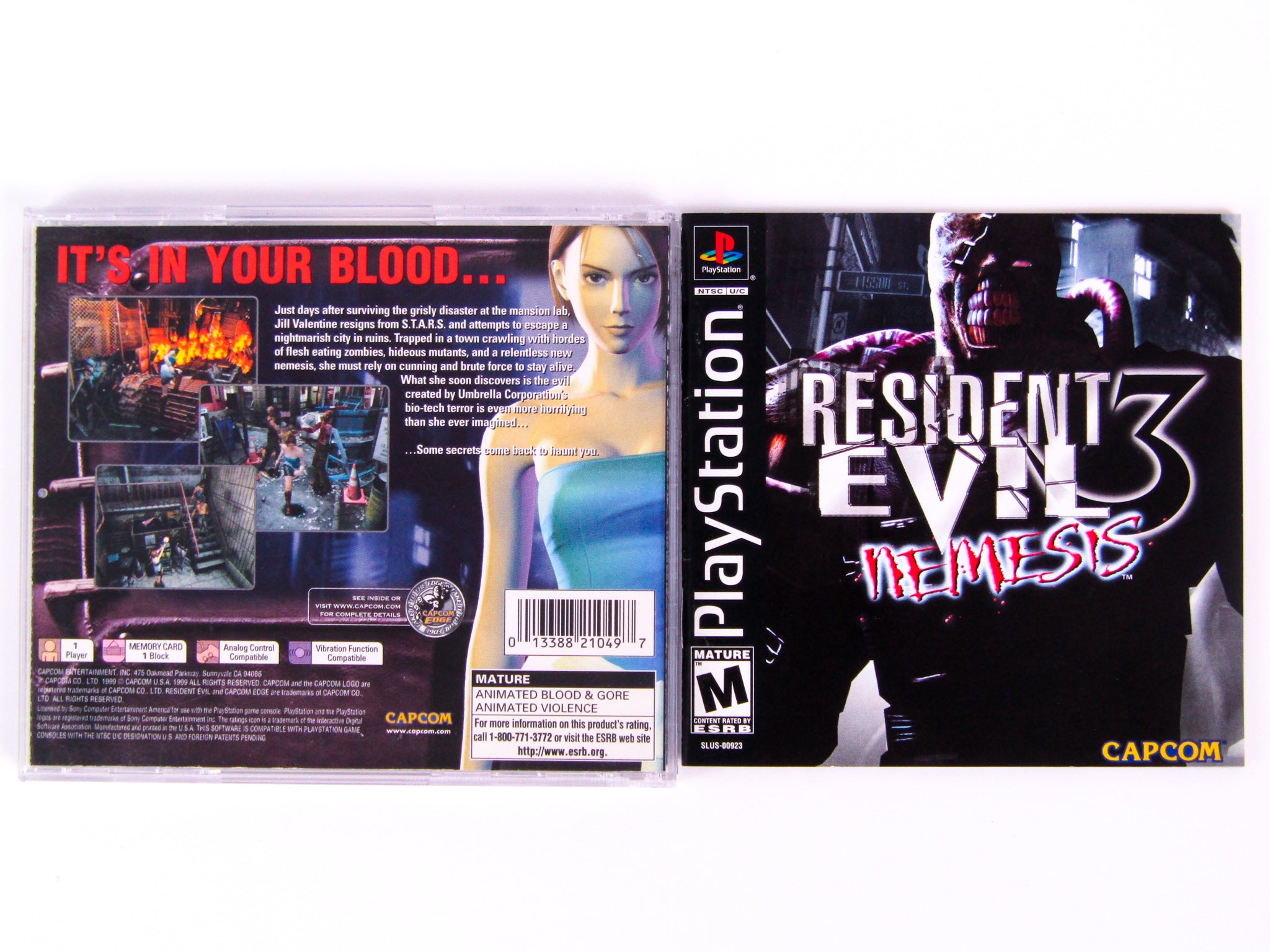 Resident Evil 3 Nemesis (Playstation / PS1) - RetroMTL