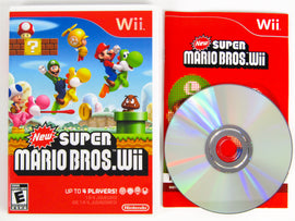 New Super Mario Bros. Wii [White Case] (Nintendo Wii)