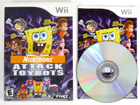 Nicktoons Attack Of The Toybots (Nintendo Wii)