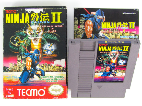 Ninja Gaiden II 2 The Dark Sword Of Chaos (Nintendo / NES)