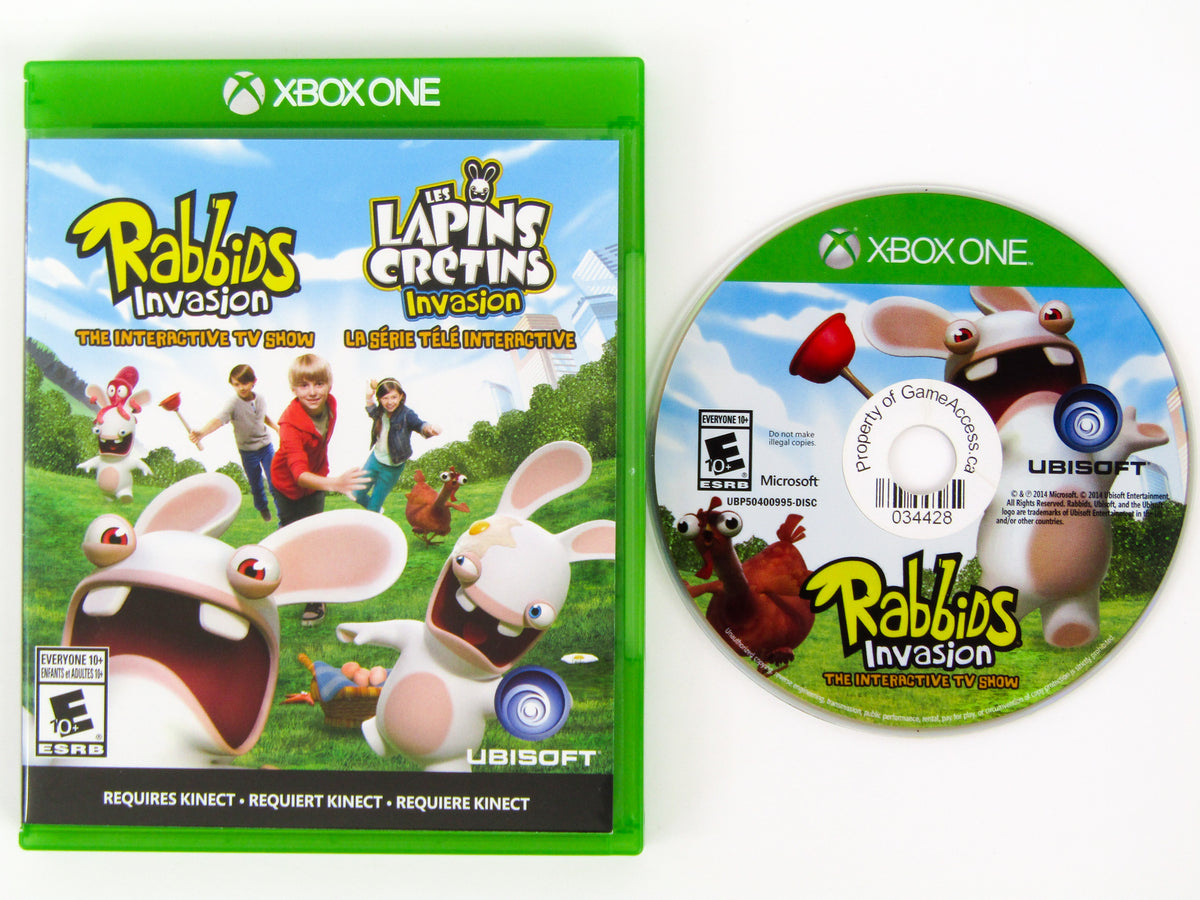 X Box Rabbits Rabbids Invasion (Xbox One) – RetroMTL