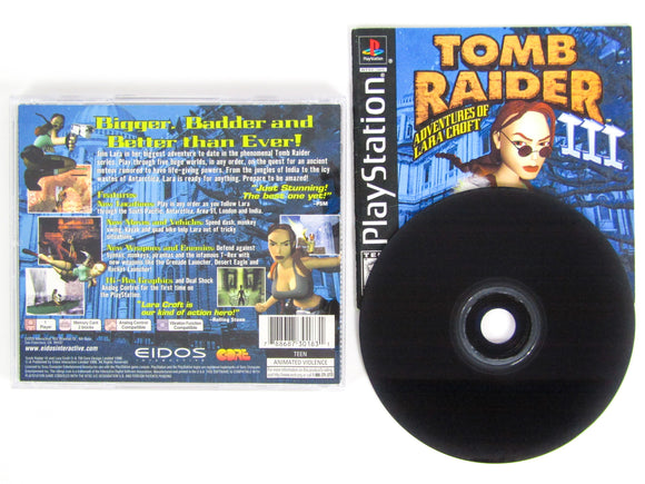 Tomb Raider III 3 (Playstation / PS1)