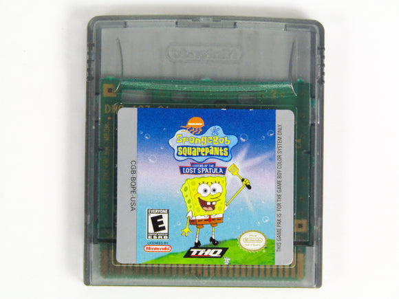 SpongeBob SquarePants Legend Of The Lost Spatula (Game Boy Color)