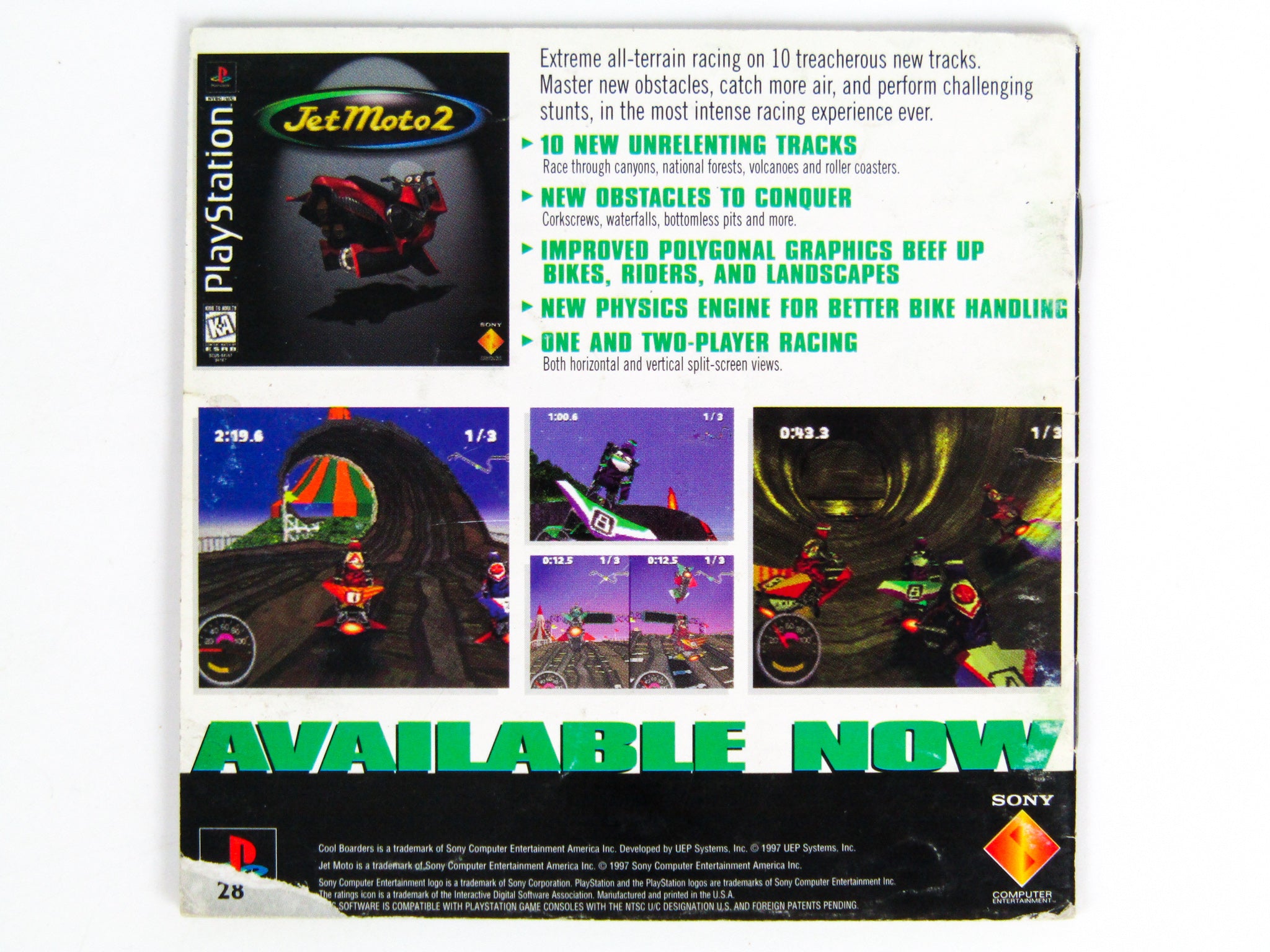 Cool Boarders 2 (Playstation / PS1) - RetroMTL