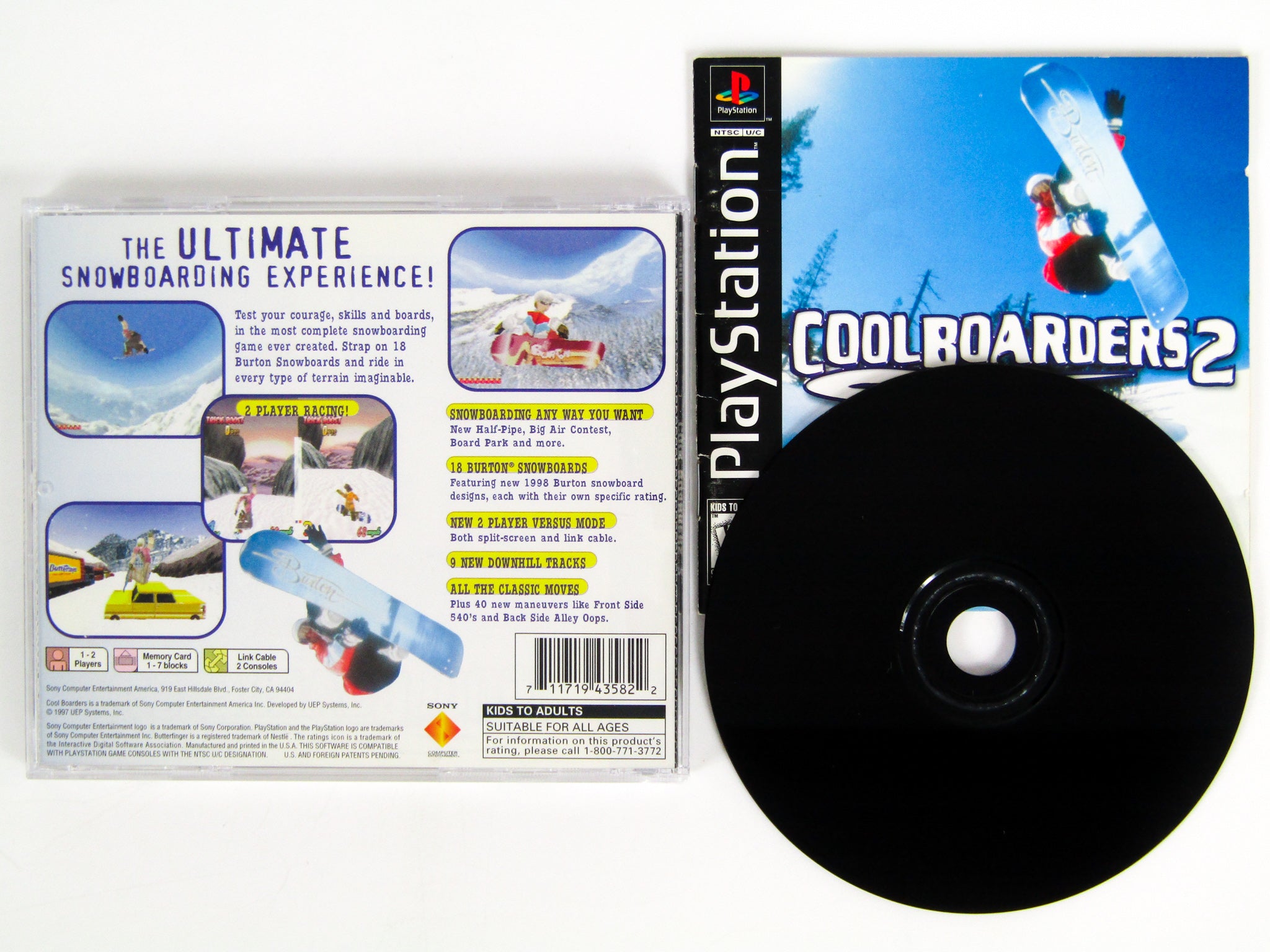 Cool Boarders 2 (Playstation / PS1) - RetroMTL