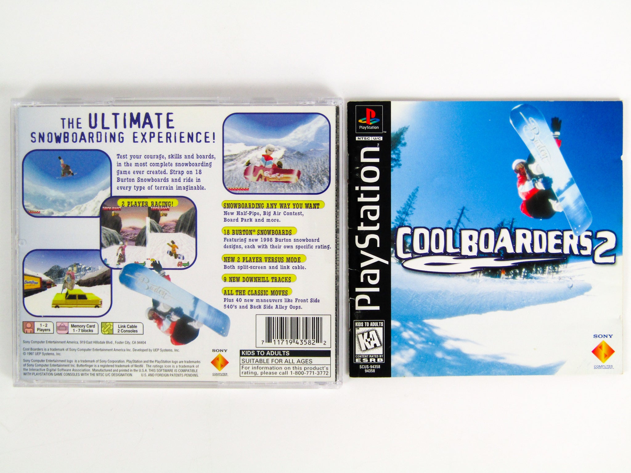 Cool Boarders 2 (Playstation / PS1) - RetroMTL
