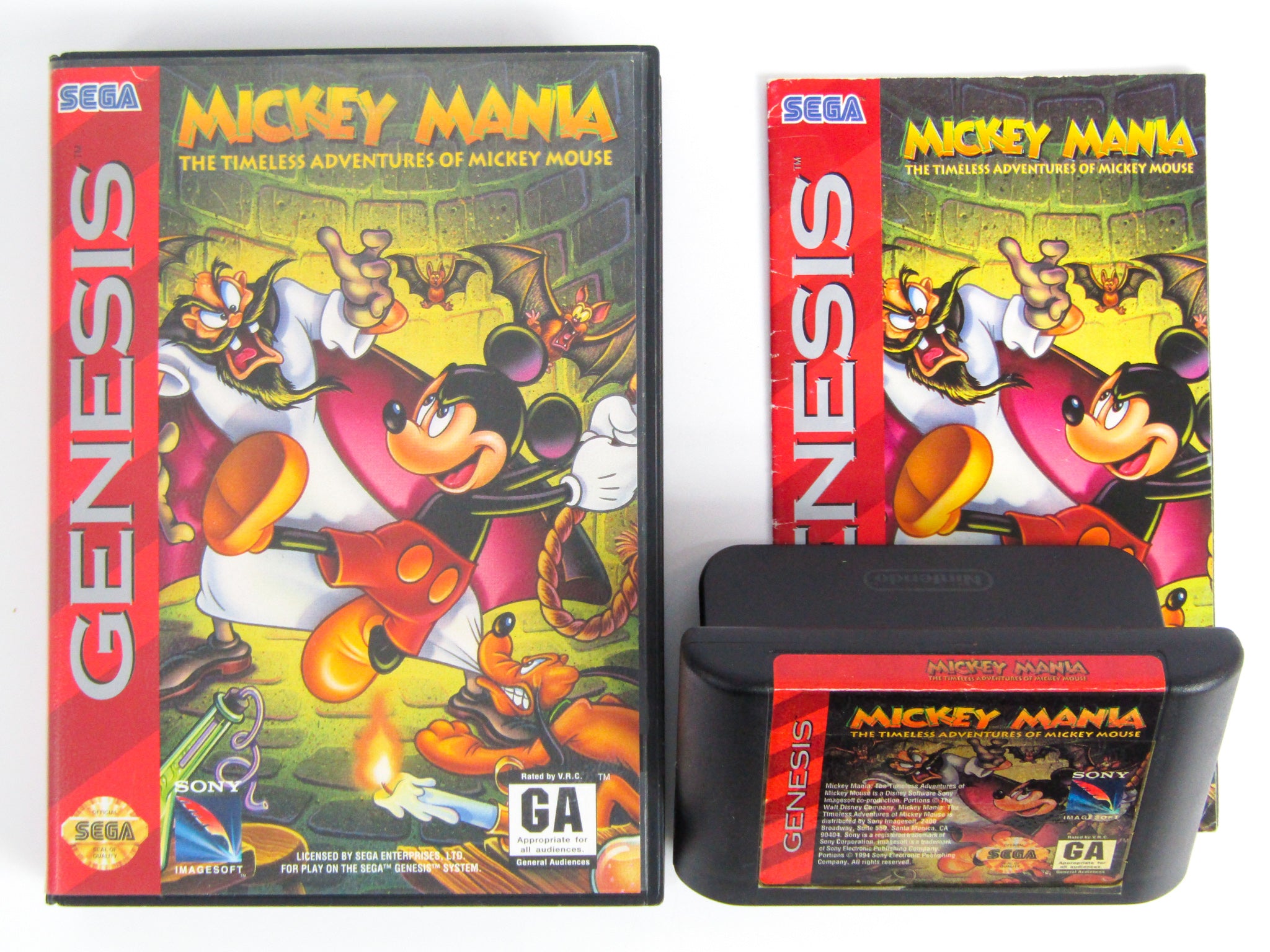 Mickey Mania (Sega Genesis) – RetroMTL