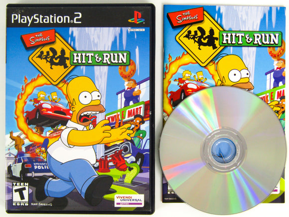 The Simpsons Hit And Run (Playstation 2 / PS2)