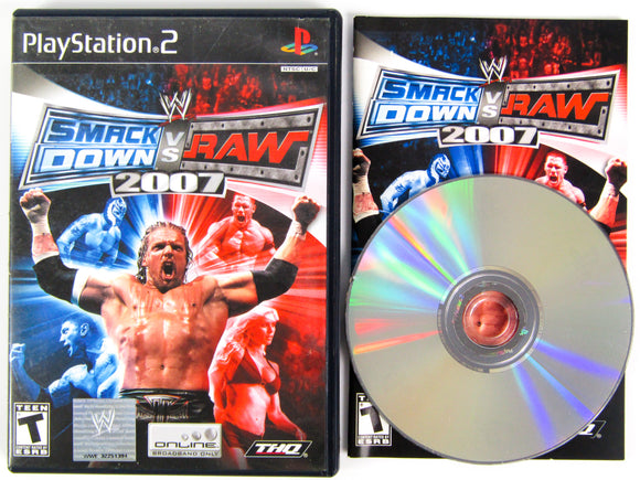 WWE Smackdown Vs. Raw 2007 (Playstation 2 / PS2)