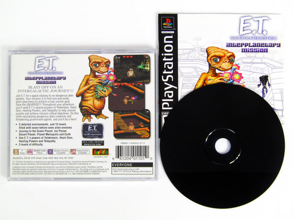 ET The Extra Terrestrial: Interplanetary Mission (Playstation / PS1)